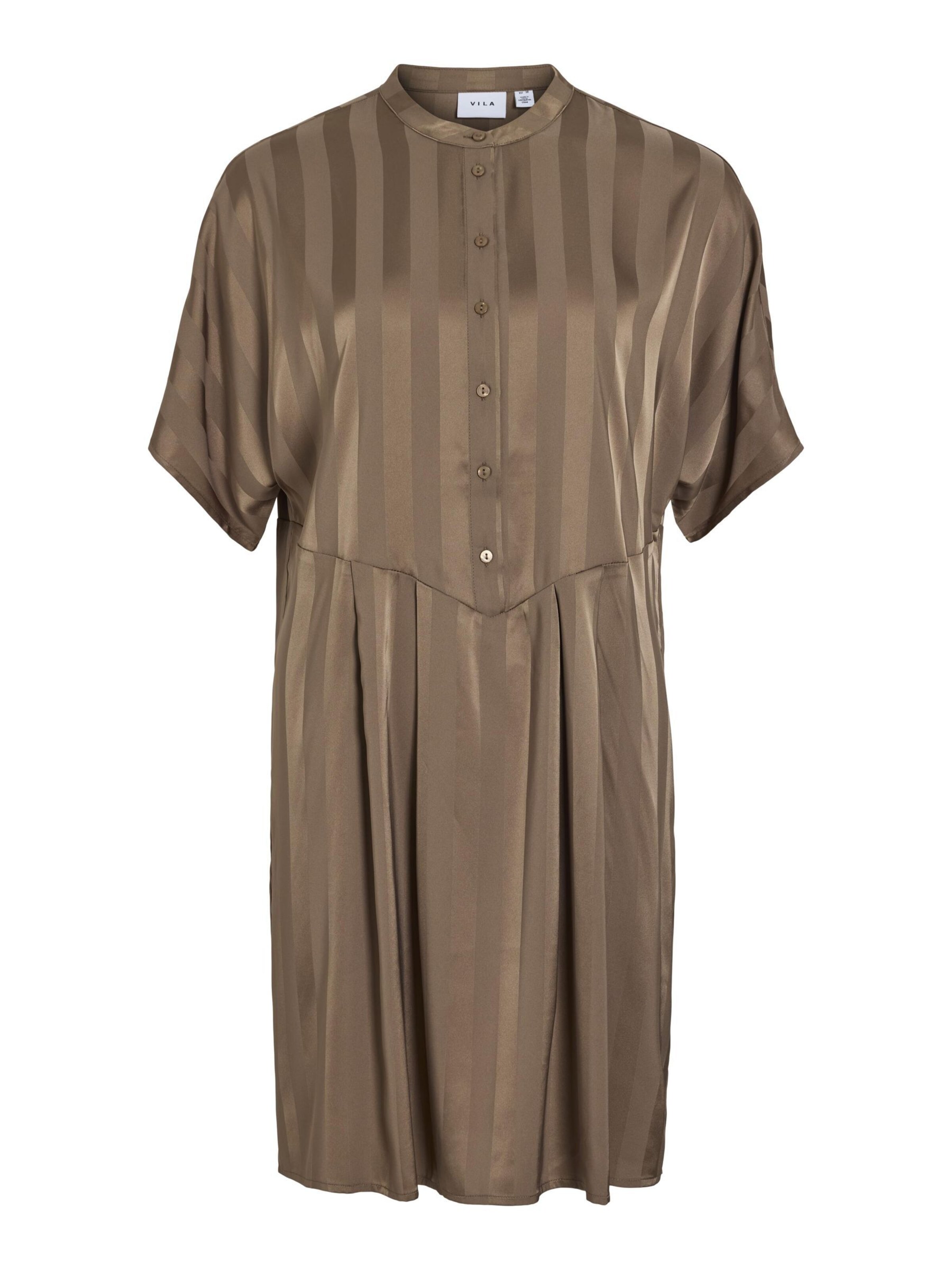 VILA Jurk in Bruin: voorkant