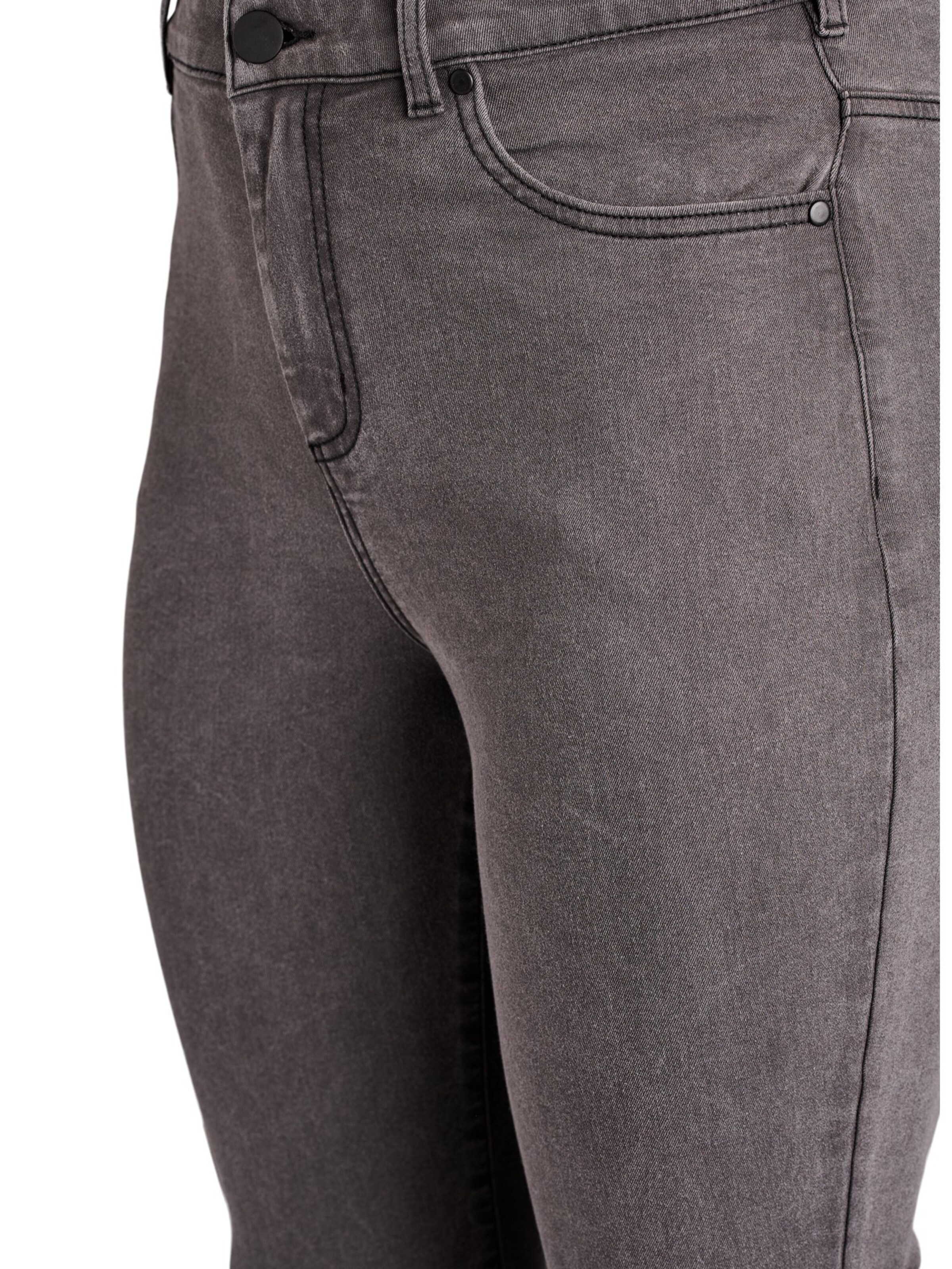 Zizzi Skinny Džíny 'Amy' – šedá