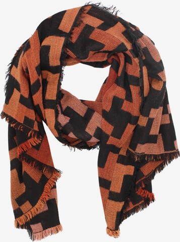 Leslii Scarf in Brown: front