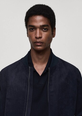 MANGO MAN Jacke 'Bero' in Blau