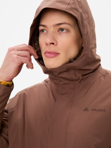 VAUDE Outdoor jacket 'Rosemoor' in Brown