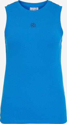 T-shirt ROUGE EDIT en bleu : devant