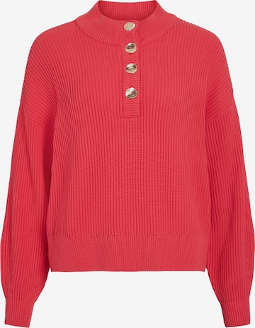 VILA Sweater 'VIChing' in Pink: front