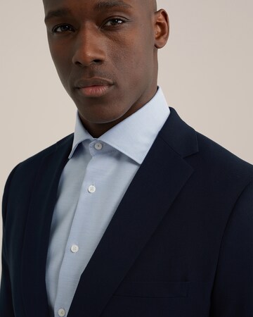 WE Fashion Slim fit Overhemd in Blauw