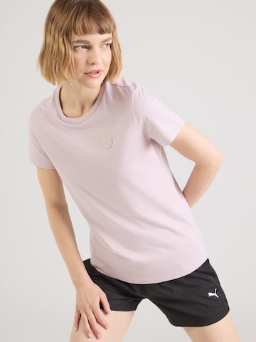 PUMA Tričko 'ESS ELEVATED' – pink: přední strana