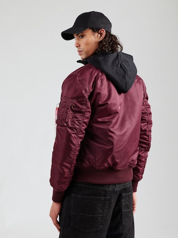 ALPHA INDUSTRIES Демисезонная куртка в Красный