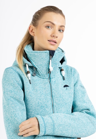 Schmuddelwedda Knitted Coat in Blue