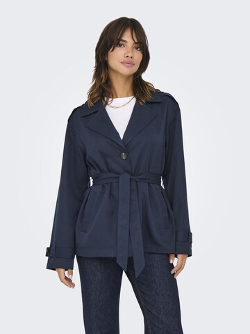 ONLY Between-seasons coat 'ONLine' in Blue: front