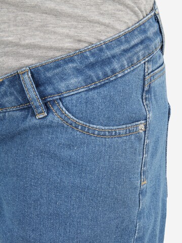 Only Maternity Regular Jeans 'Vega' in Blauw