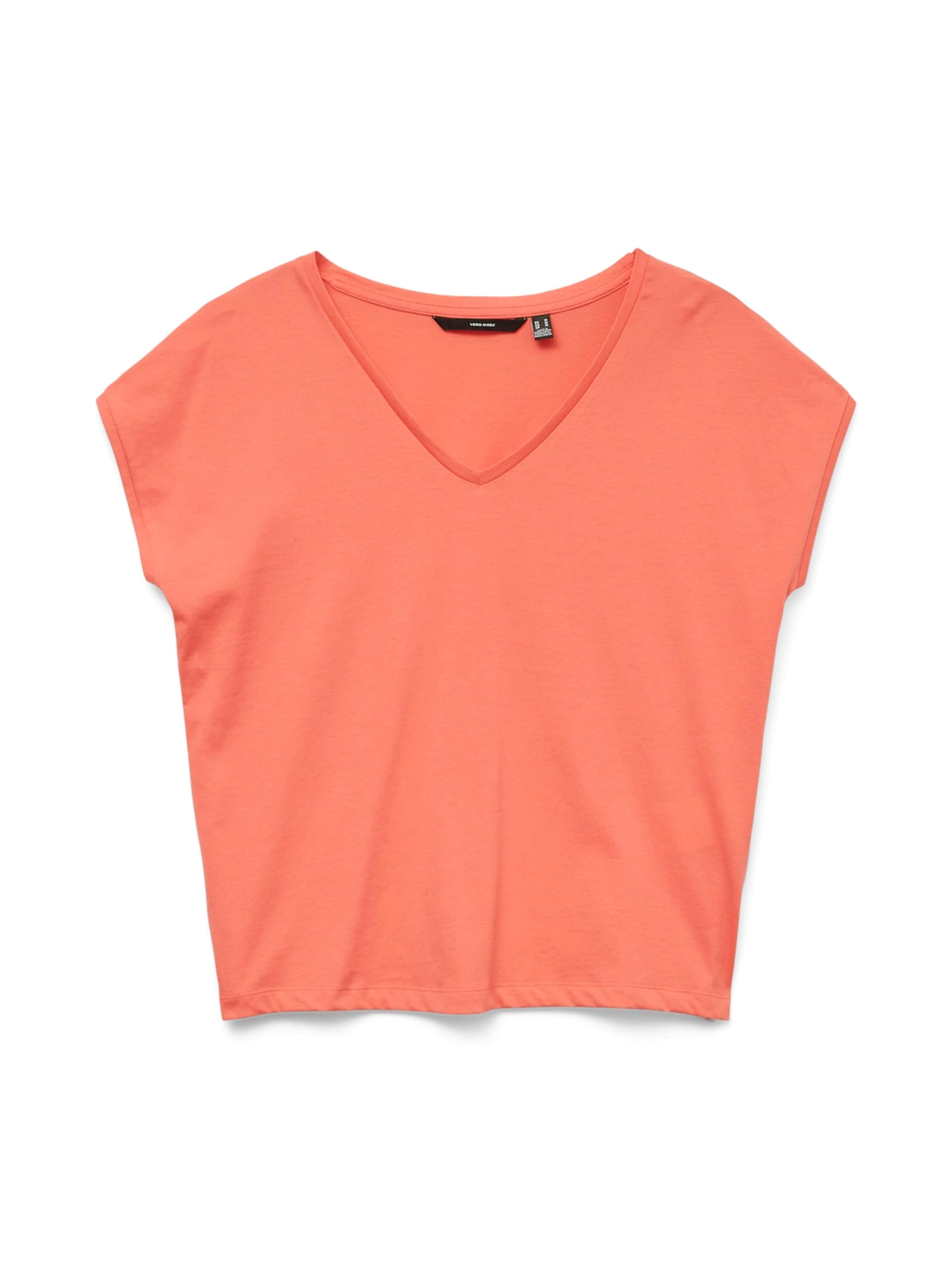 VERO MODA Shirt 'VMLuna' in Orange: front