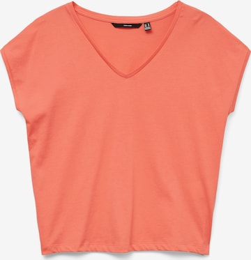 VERO MODA Shirt 'VMLuna' in Orange: front