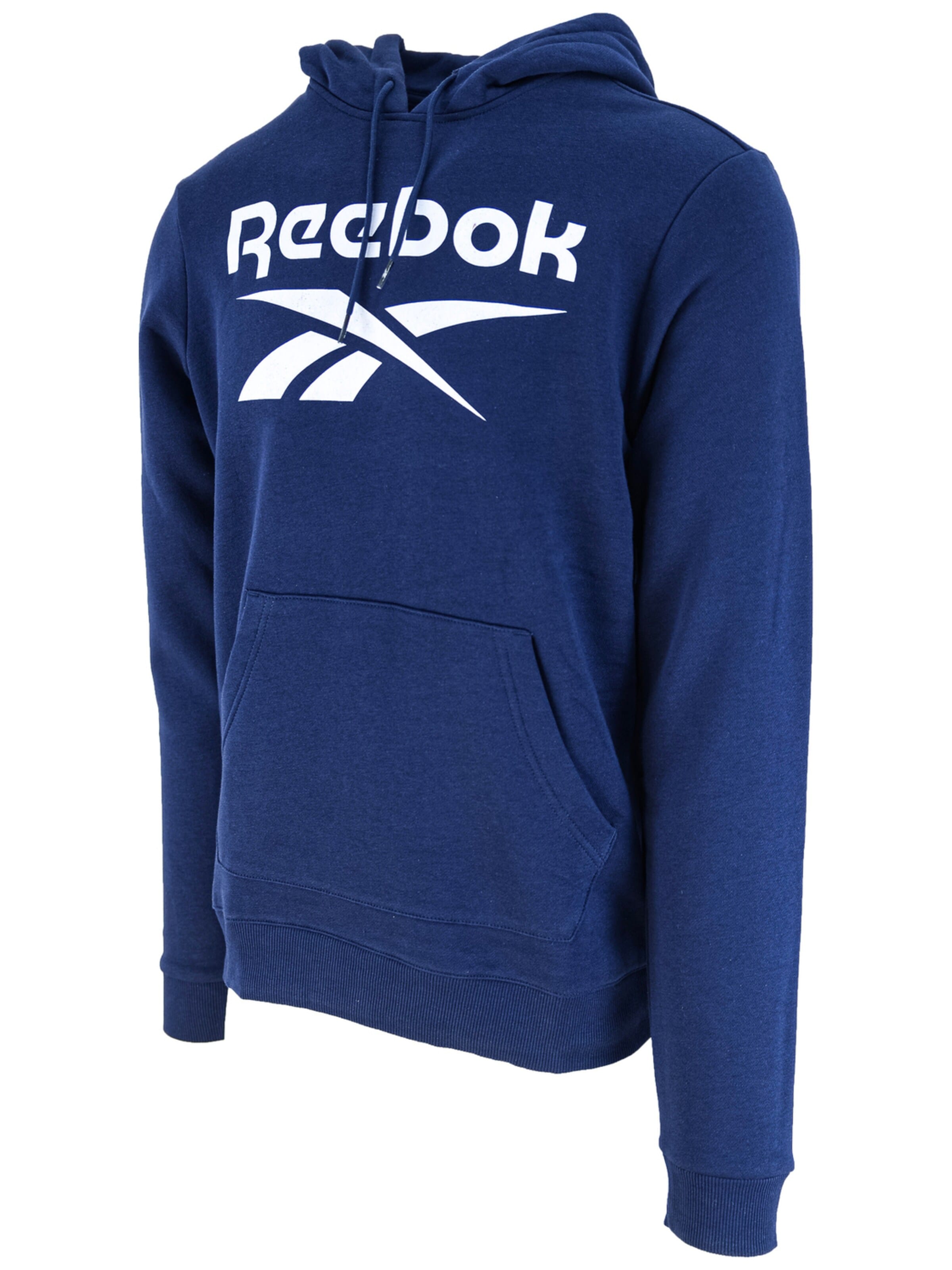 Reebok - Sudadera con cremallera 'Reebok Identity Fleece' en azul