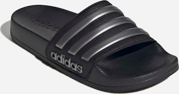 ADIDAS PERFORMANCE - Zapatos para playa y agua 'ADILETTE' en negro: frente