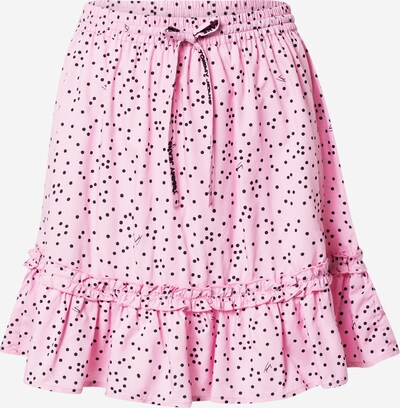 Tommy Jeans Rok 'Ruffle' in de kleur Rosa / Zwart, Productweergave