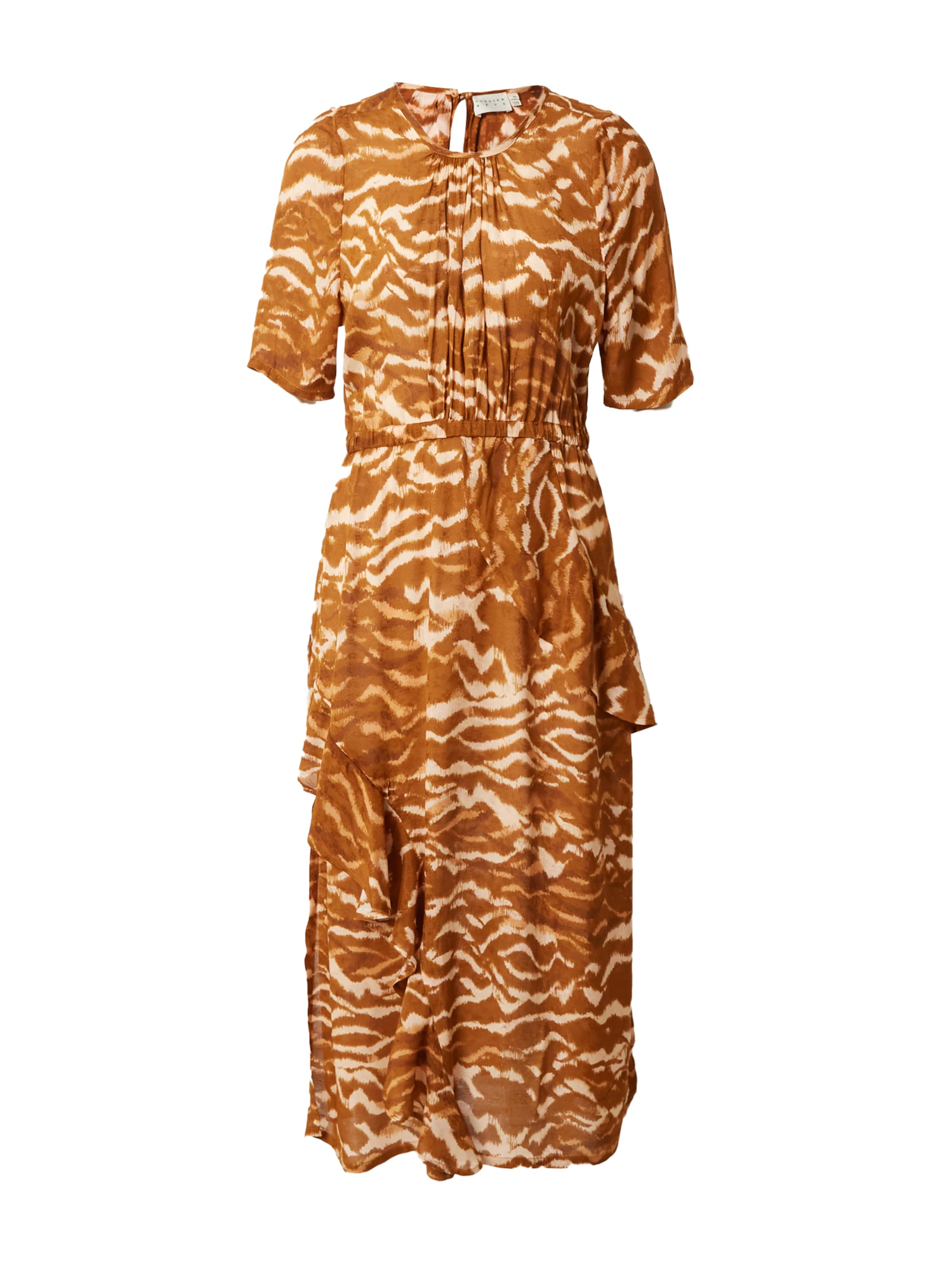 Atelier Rêve Dress 'IRAMBRA' in Brown: front