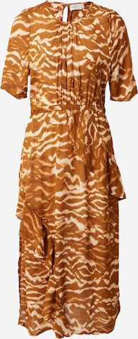 Atelier Rêve Dress 'IRAMBRA' in Brown: front