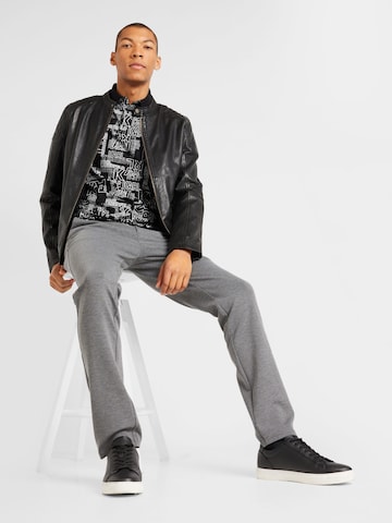 BLEND Regular Chino Pants 'Bhlangford' in Grey