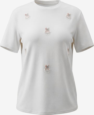 MYMO - Camiseta 'Pop' en blanco: frente