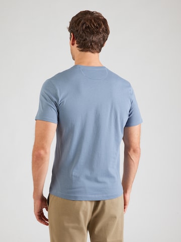 T-Shirt La Martina en bleu : derrière