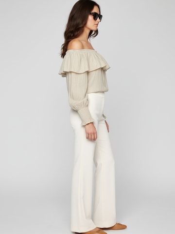 WEARABLE STORIES Bluse 'Noemie' i beige