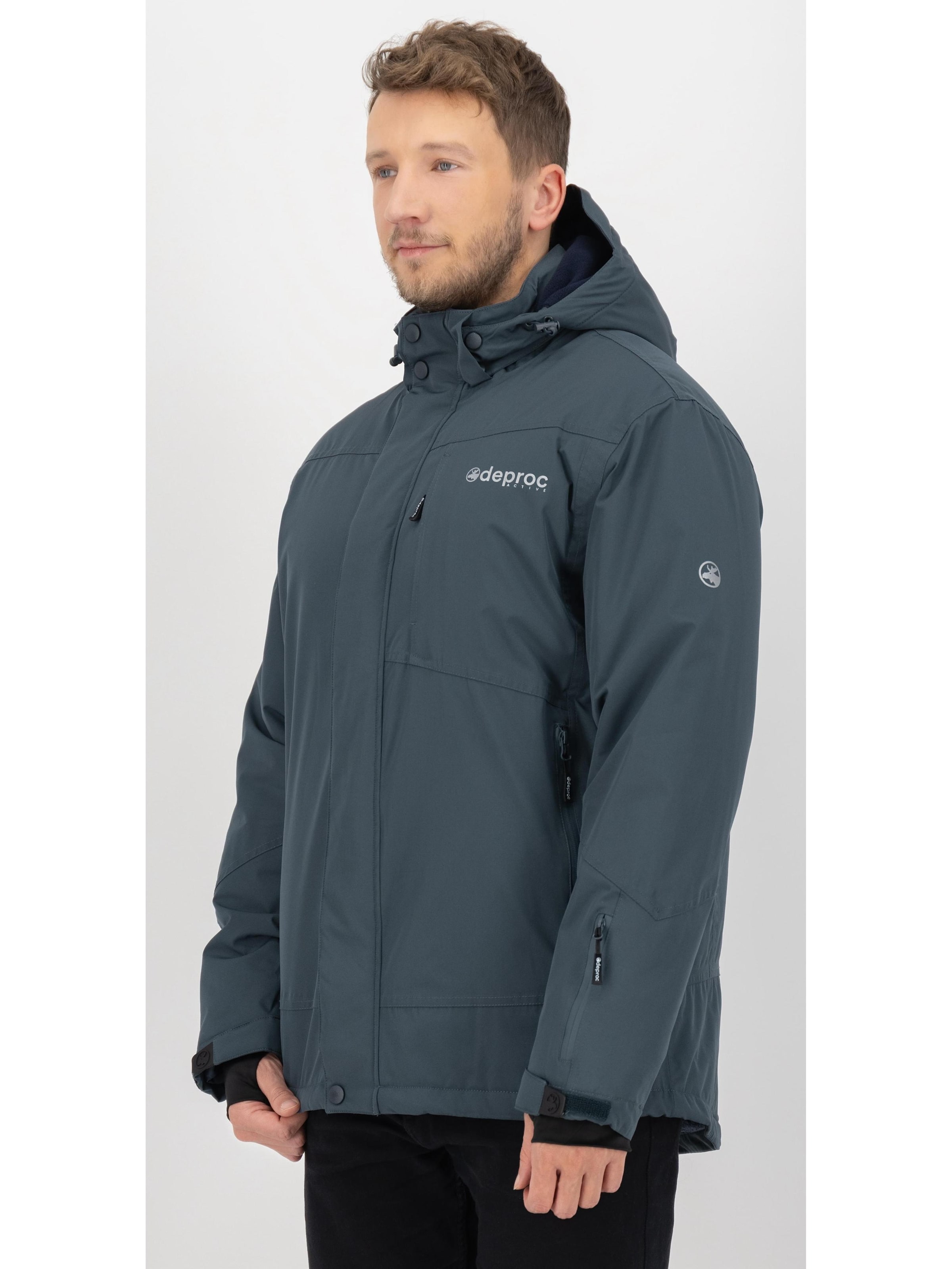 deproc Winter Jacket 'MNTRL MEN' in Grey