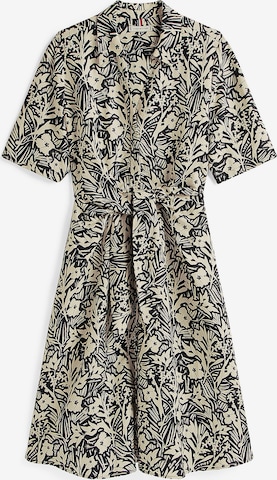 Robe-chemise TOMMY HILFIGER en noir : devant