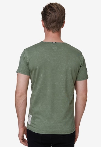 Rusty Neal Rundhals-Shirt in Grün