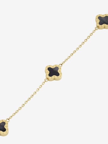 Lenoites Bracelet 'Four-leaf Clover Mini 20' in Gold