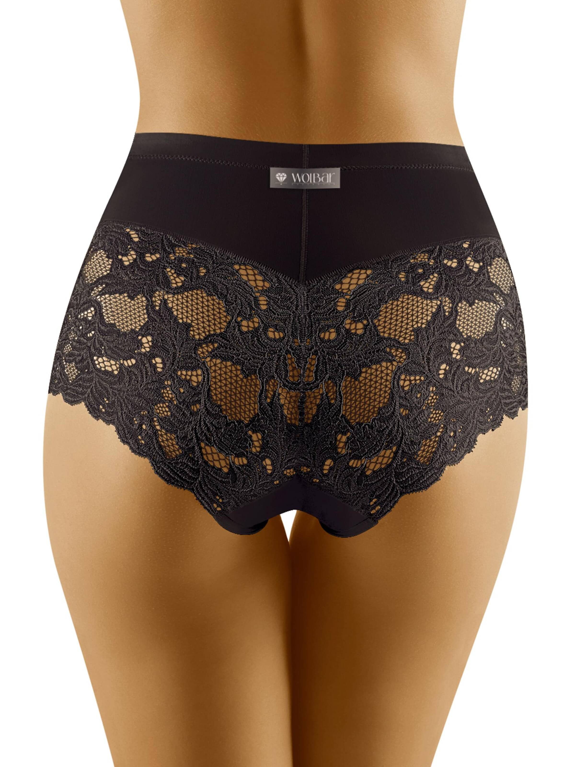 Wolbar Slip 'Diamond 3506' in Zwart