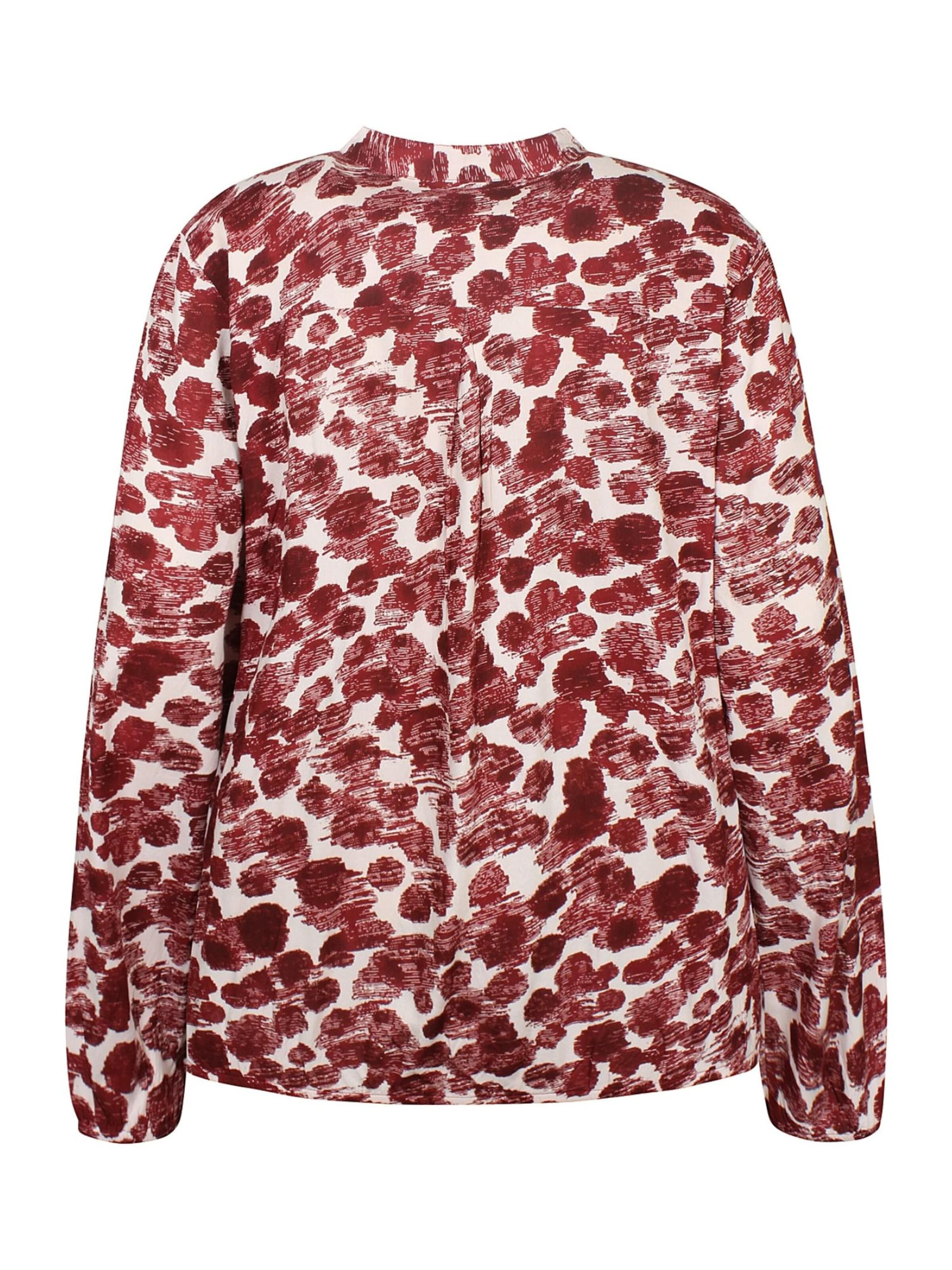 Chemisier 'Relly 264' ze-ze en rouge