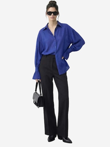 Bianco Lucci Blouse in Blauw