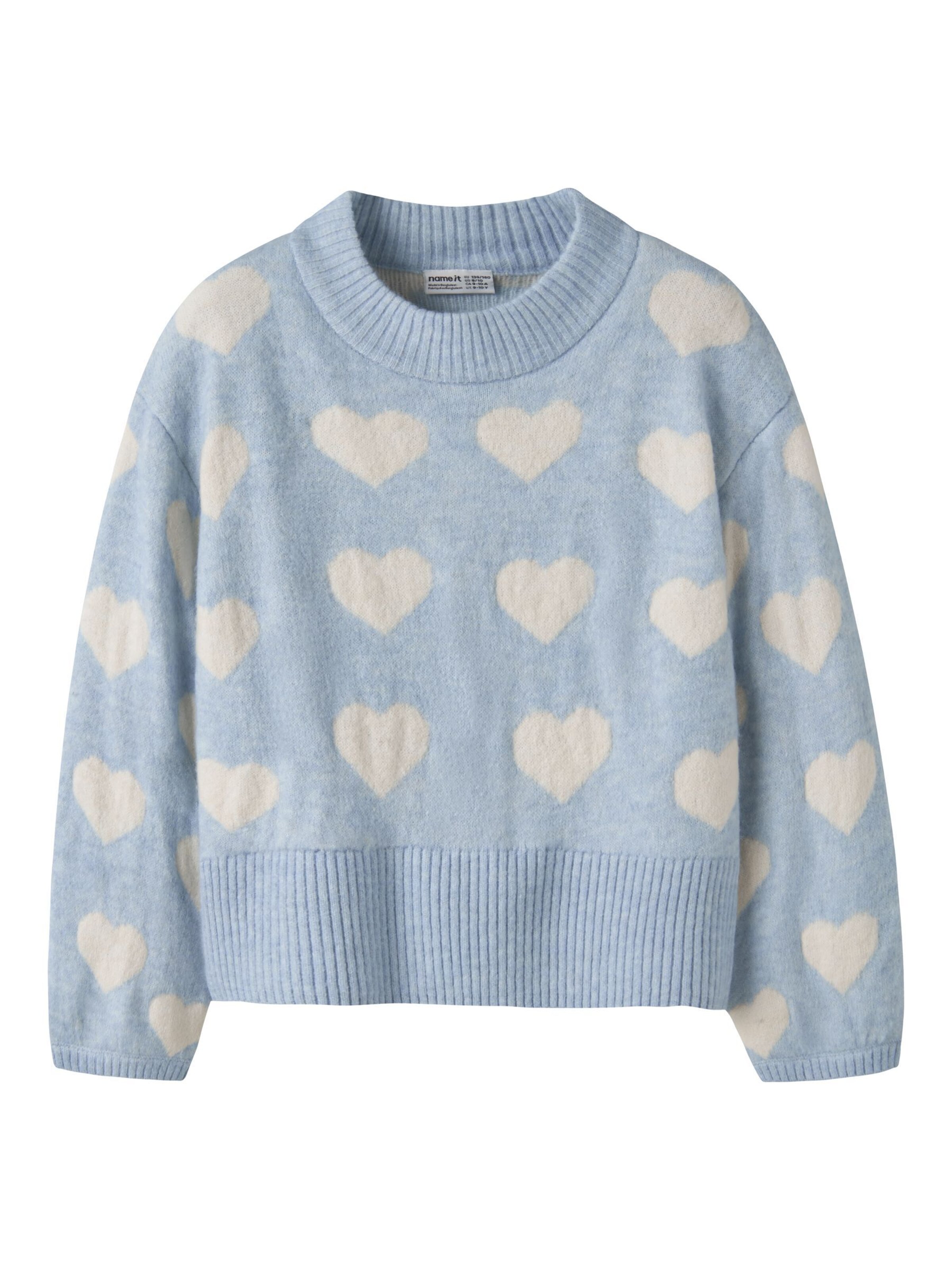NAME IT - Jersey en azul: frente