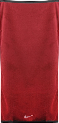 NIKE Handdoek in Rood: voorkant