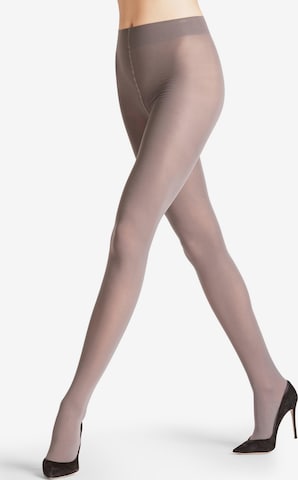 FALKE Tights 'Pure Matt' in Grey: front
