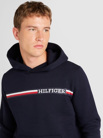 TOMMY HILFIGER Sweatshirt in Blau