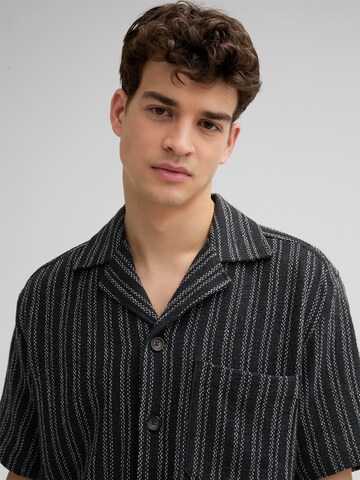 STRELLSON Regular Fit Hemd 'Noem' in Schwarz