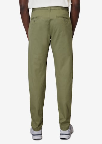 Marc O'Polo Regularen Chino hlače 'Osby' | zelena barva