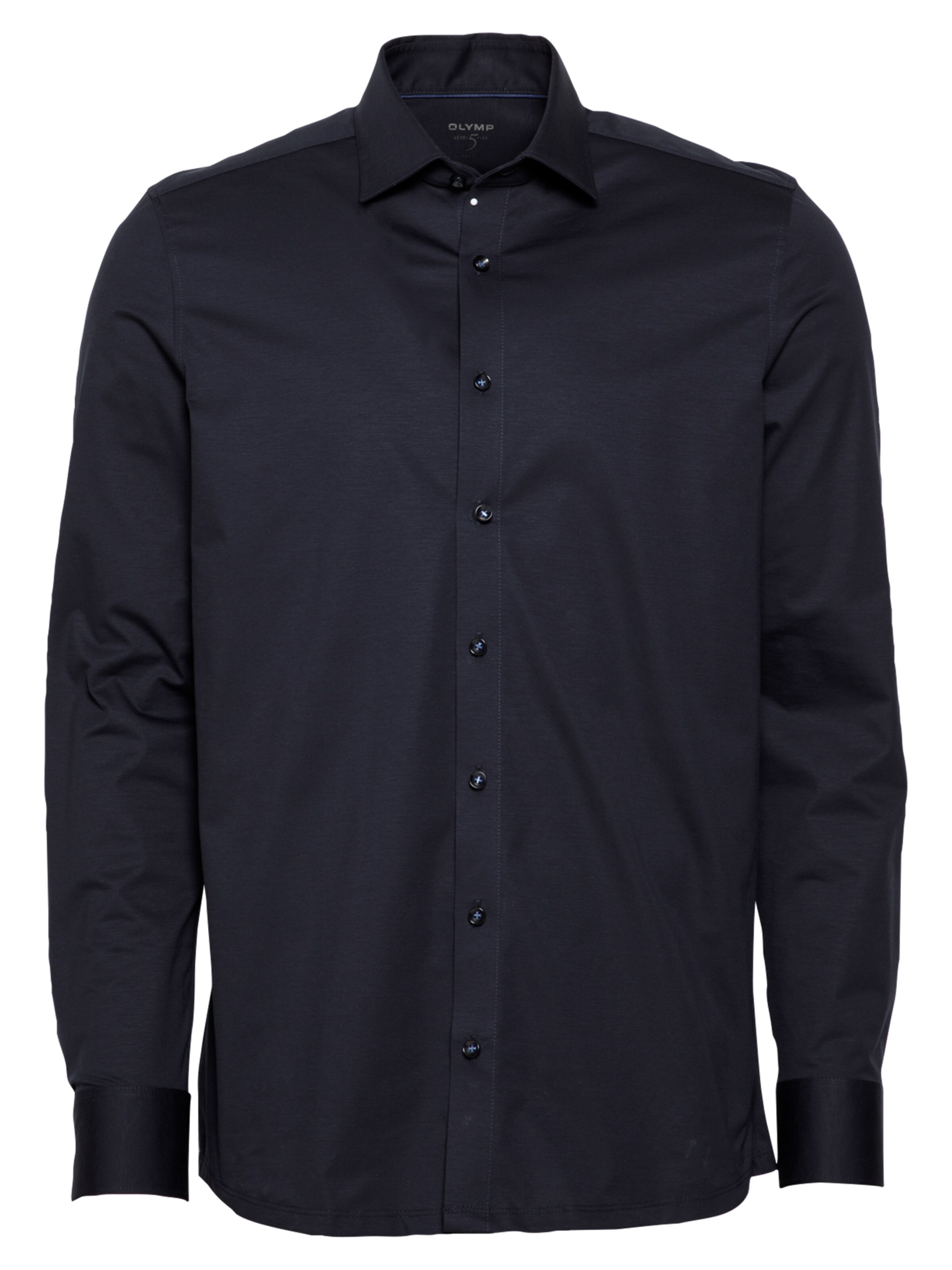 OLYMP Slim fit Business shirt in Blue: front