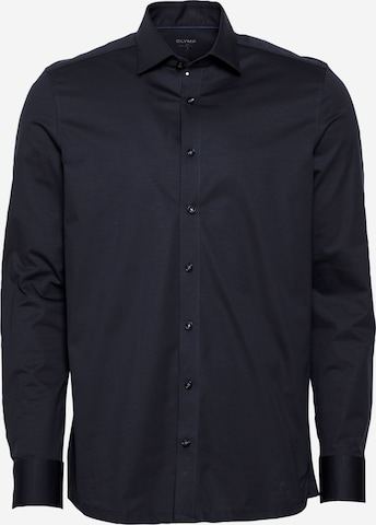 OLYMP Business Shirt in Blue: front