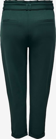 ONLY Carmakoma Regular Pleat-Front Pants in Green