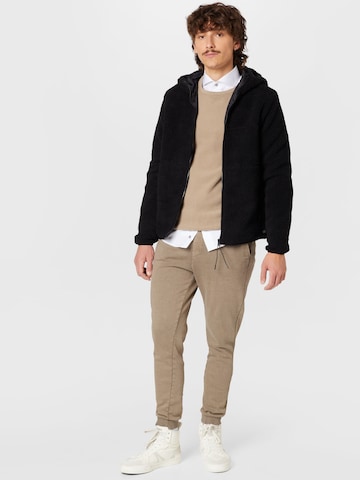 BLEND Prehodna jakna | črna barva