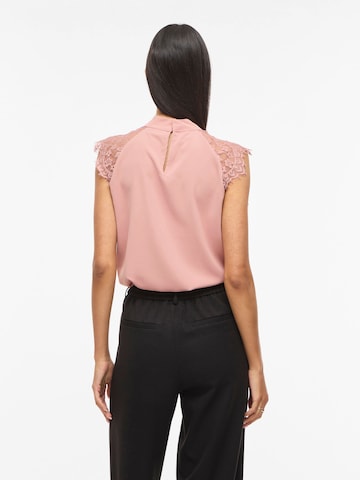 VILA Blouse 'VISimply' in Pink