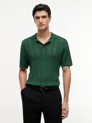 TOMMY HILFIGER Trui in Groen: voorkant