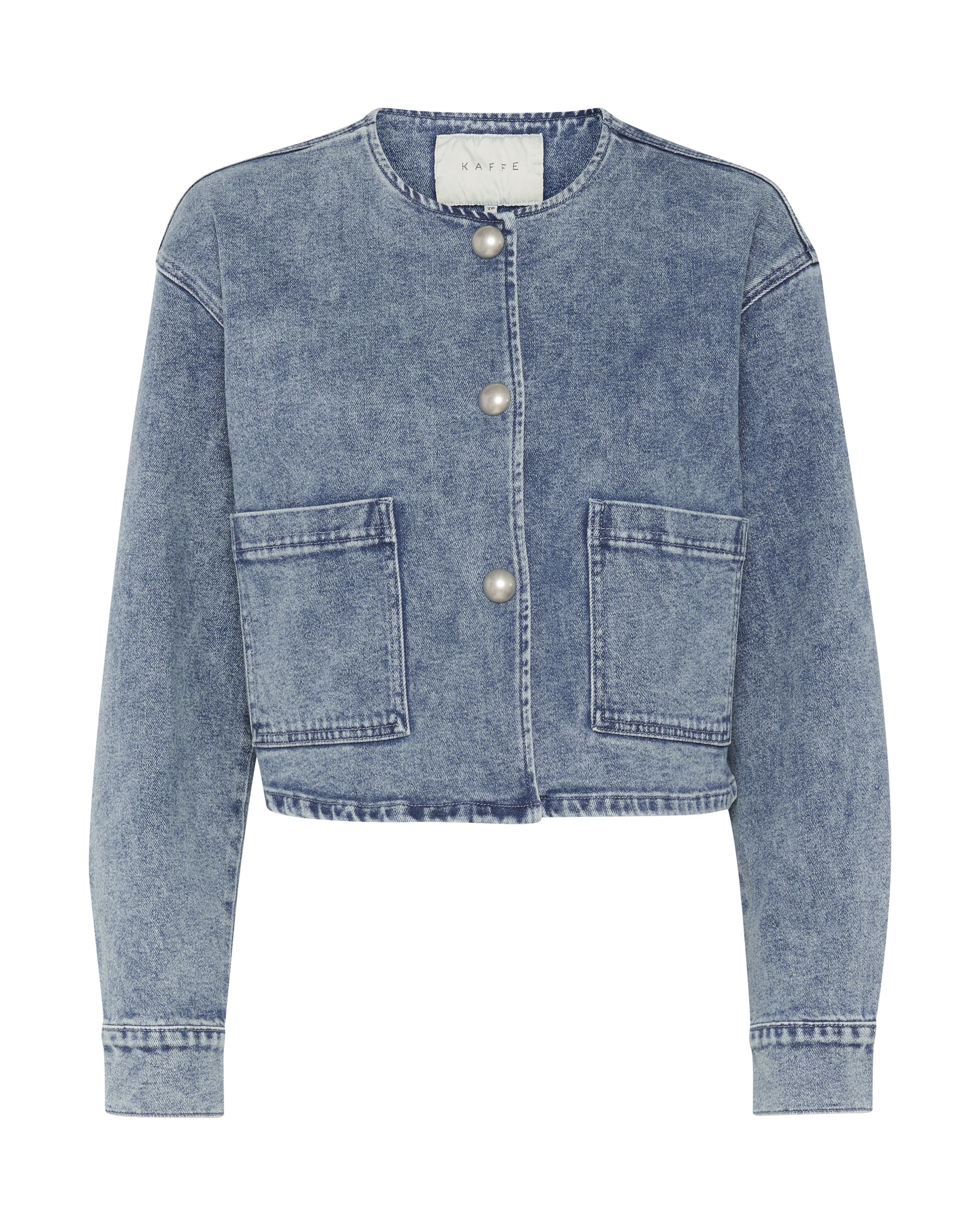 Kaffe Veste mi-saison 'Doriana' en bleu denim, Vue avec produit