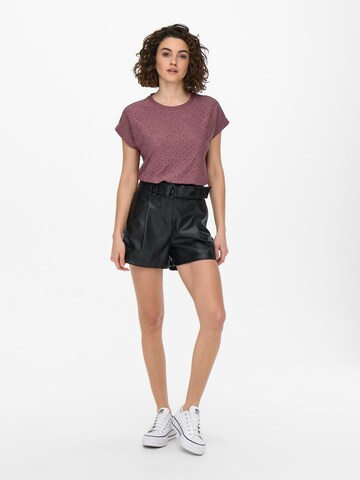 T-shirt 'Milla' ONLY en marron