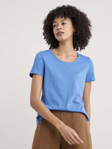 T-shirt 'Camerance' Seasalt Cornwall en bleu : devant
