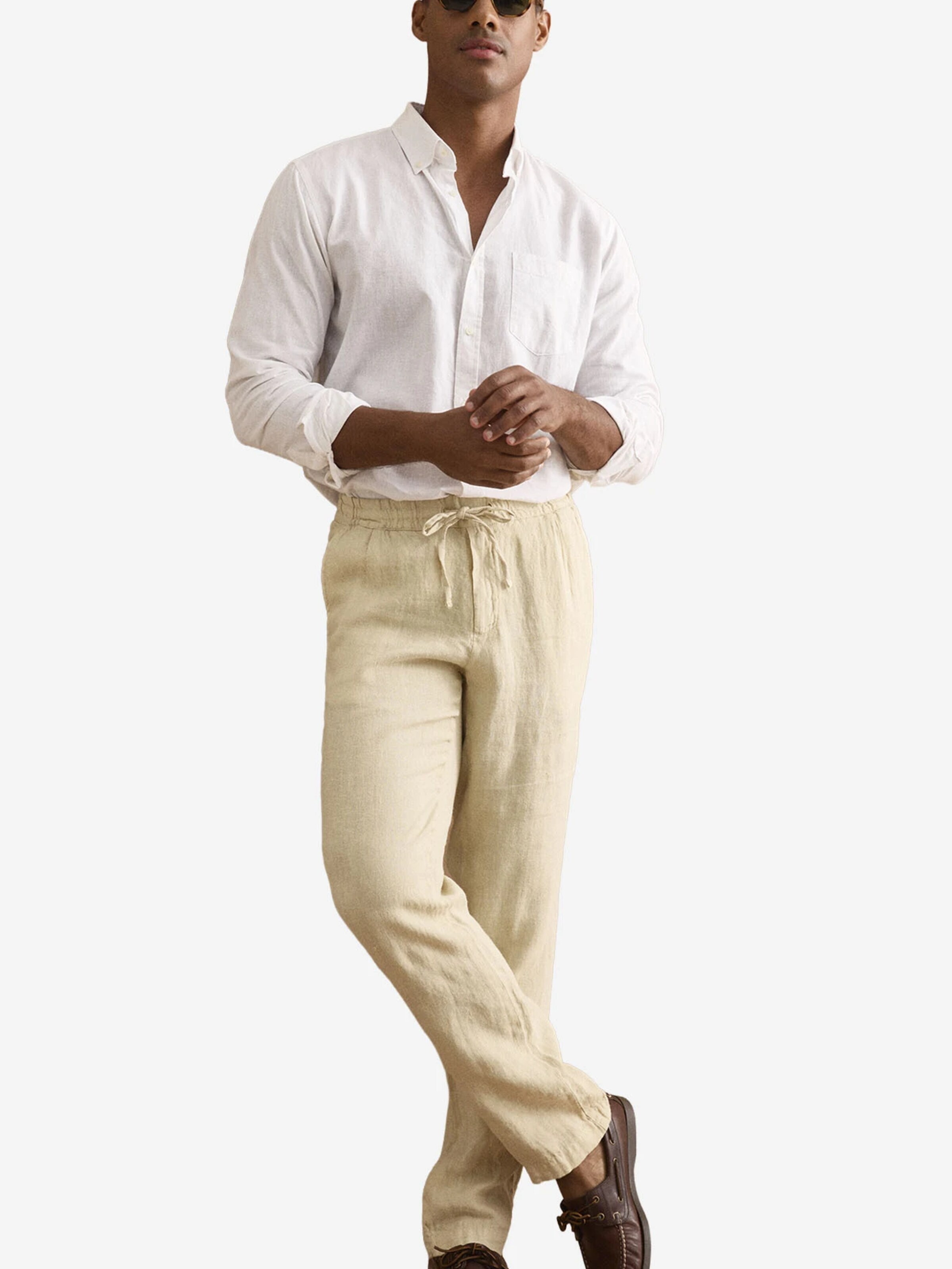 Il Lanificio Regular Trousers in Beige
