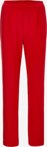 Goldner Slim fit Pants in Red: front
