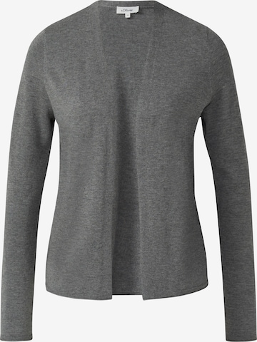 s.Oliver Strickjacke in Grau: Vorderseite