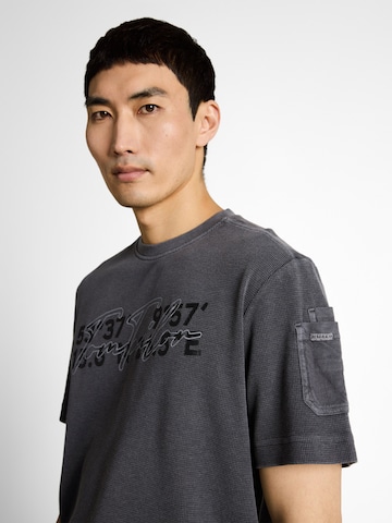 TOM TAILOR Shirt in Grey